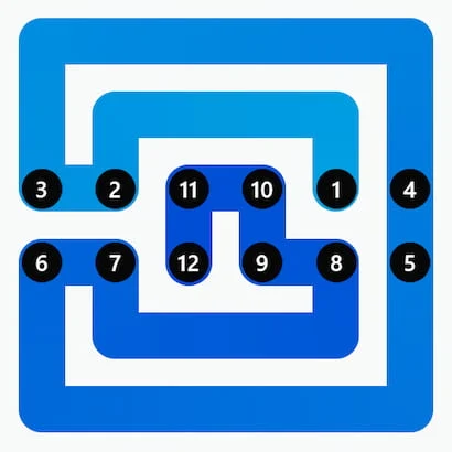 LinkedIn Zip #227 Answer Solution