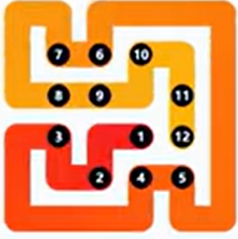 LinkedIn Zip #247 Answer Solution