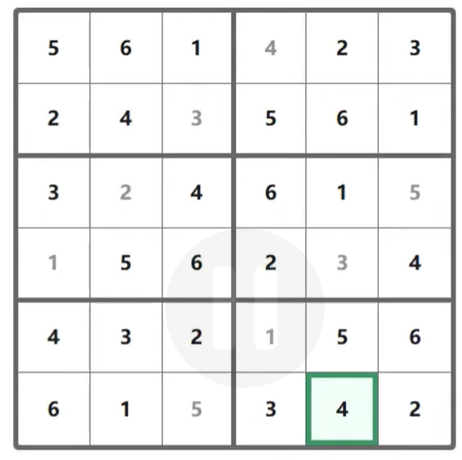 LinkedIn Mini Sudoku #103 Answer Solution