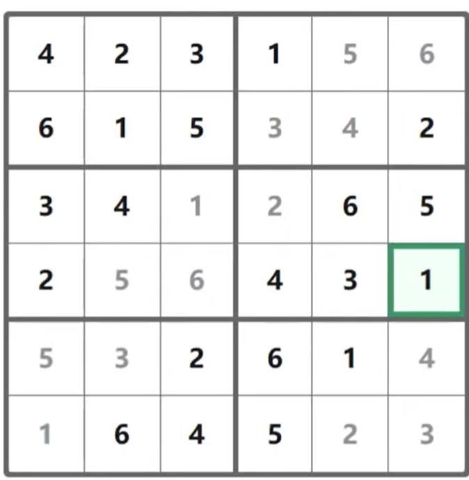 LinkedIn Mini Sudoku #126 Answer Solution