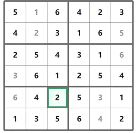 LinkedIn Mini Sudoku #138 Answer Solution