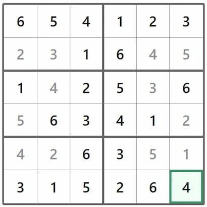 LinkedIn Mini Sudoku #175 Answer Solution