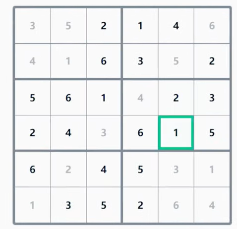 LinkedIn Mini Sudoku #85 Answer Solution