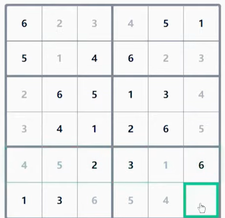 LinkedIn Mini Sudoku #92 Answer Solution