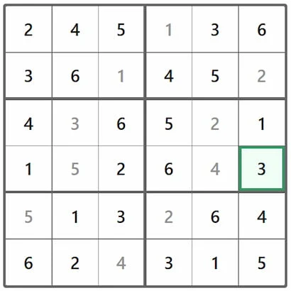 LinkedIn Mini Sudoku #67 Answer Solution
