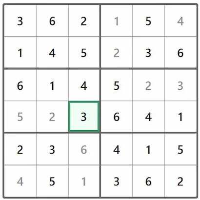 LinkedIn Mini Sudoku #74 Answer Solution