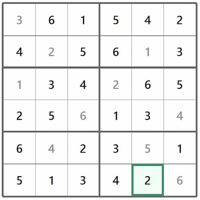 LinkedIn Mini Sudoku #95 Answer Solution